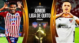 Junior vs. Liga Quito EN VIVO por ESPN: transmisión del partido