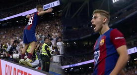 Fermín silencia el Bernabéu tras anotar el 2-1 de Barcelona ante Real Madrid - VIDEO