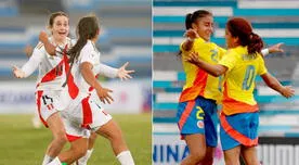 ¿A qué hora juega Perú vs. Colombia y dónde ver Sudamericano femenino Sub 20?