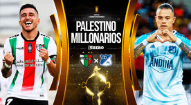 Palestino vs. Millonarios EN VIVO vía ESPN: horario, pronóstico y dónde ver la Libertadores
