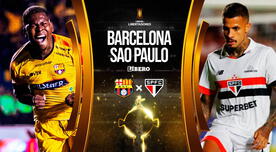 Barcelona vs. Sao Paulo EN VIVO vía ESPN 5 por Copa Libertadores