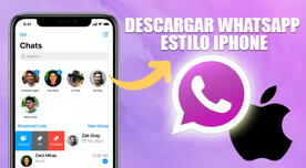 WhatsApp estilo iPhone APK: DESCARGA AQUÍ la NUEVA versión para Android 2024