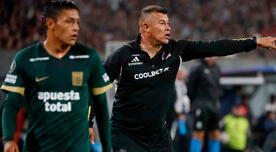 ¿Contradice a Vidal? DT de Colo Colo se refirió al juego que hizo Alianza Lima en Santiago