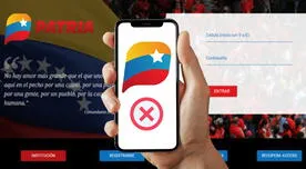 Sistema Patria dejará de funcionar: REVISA cuál es la NUEVA MEDIDA en Venezuela