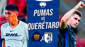 Partido de Pumas vs Querétaro EN VIVO con Piero Quispe: hora y canal para ver Liga MX