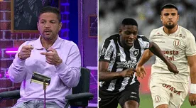 Pedro García criticó duramente el segundo tiempo de Universitario vs. Botafogo: "Desastroso"