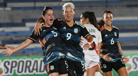 ¡Golpe durísimo! Perú fue vapuleado 5-0 por Argentina en el Sudamericano Sub 20 Femenino