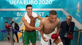 Cristiano Ronaldo y los 3 futbolistas a los que le pidió su camiseta en toda su carrera
