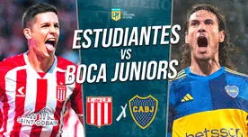 Boca vs. Estudiantes HOY EN VIVO por semifinal de Copa de la Liga: formaciones, hora y dónde ver