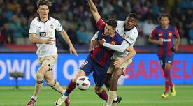 Barcelona venció 4-2 a Valencia en Montjuic y no se rinde en la lucha por LaLiga