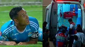 Yotún fue retirado en ambulancia del César Vallejo vs Sporting Cristal tras dura lesión