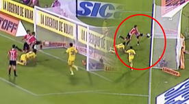 Lollo salvó a Estudiantes en la línea lo que pudo ser el 1-0 de Boca Juniors - VIDEO