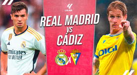 Real Madrid vs. Cádiz EN VIVO: horarios del partido, alineaciones y dónde ver LaLiga