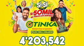 Sorteo LA TINKA, resultado HOY, domingo 5 de mayo: Pozo millonario y jugada ganadora