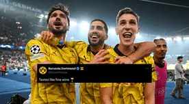 ¡Se cobró la revancha! Dortmund respondió con clase a una burla que el PSG hizo hace 4 años