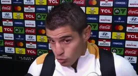 Aldo Corzo vivió TENSO momento con periodista tras empate con Junior: "¿Para ti?" - VIDEO