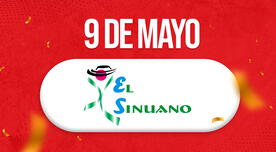 Sinuano Día de HOY, jueves 9 de mayo: a qué hora se juega y resultados EN VIVO del sorteo