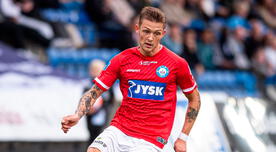 Oliver Sonne y su INSÓLITO comentario tras gol con Silkeborg: "Ni sabía que había VAR"