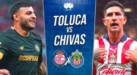 Toluca vs. Chivas EN VIVO por TUDN y Canal 5: transmisión del partido