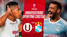 Universitario vs Sporting Cristal EN VIVO por Liga 1: cuándo juega, hora, pronóstico y dónde ver