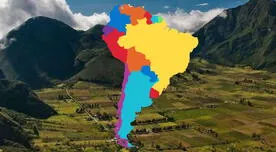 El único país de Sudamérica que levantó una CIUDAD sobre el cráter de un VOLCÁN