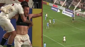 Martín Pérez Guedes anotó golazo desde fuera del área y firmó el 2-1 ante Cristal