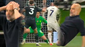 Guardiola tuvo IMPRESIONANTE reacción durante el Manchester City vs. Tottenham - VIDEO