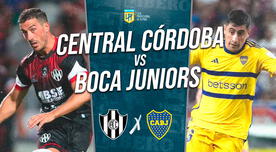 Boca Juniors vs Central Córdoba EN VIVO por la Liga Profesional: A qué hora y dónde ver