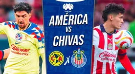América vs. Chivas EN VIVO HOY por TUDN: horario y canal para ver SEMIFINAL del Clausura