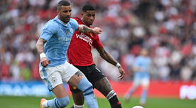 ¿Cómo quedó la final de la FA CUP entre Manchester City y Manchester United?