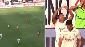 Flores ilusiona a Universitario con ser campeón del Apertura tras anotar el 4-0 - VIDEO