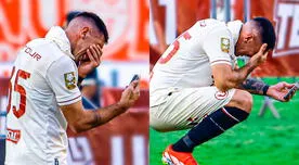 Diego Dorregaray y su emotiva celebración tras campeonar con Universitario en el Apertura