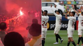 Universitario tuvo INCREÍBLE banderazo previo al partido ante Liga de Quito - VIDEO