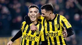 Peñarol venció por 2-1 a Rosario Central y acabó segundo en el Grupo G de la Libertadores