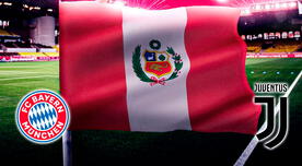 Día de la Bandera en Perú: Bayern, Juventus y los clubes de Europa que saludaron al país