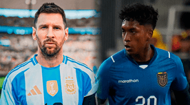 Sin Lionel Messi: Alineaciones confirmadas de Argentina vs. Ecuador para amistoso