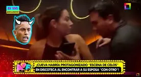 Cueva arma escena de celos a Pamela López tras verla con otro y ella contesta: "¿Por qué no se larga?"