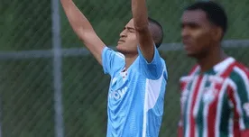 Mateo Rodríguez marcó un golazo de cabeza para el empate 2-2 de Sporting Cristal a Fluminense