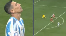 Di María y la CHANCE CLARÍSIMA que ERRÓ con Argentina: intentó picar el balón a Crépeau