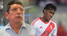 Agustín Lozano aclaró si Renato Tapia volverá a ser convocado: "Él quiso protección"