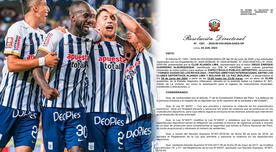 Alianza Lima recibe una BUENA NOTICIA previo a su partido amistoso ante Bolívar