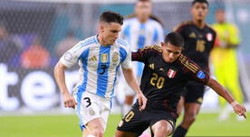 Perú vs Argentina: resultado y goles del partido por Copa América 2024