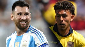 ¿Qué canal transmite Argentina vs Ecuador EN VIVO HOY cuartos de final de la Copa América 2024?