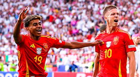 ¿Se va el anfitrión? Dani Olmo anotó el 1-0 para España ante Alemania con exquisita definición