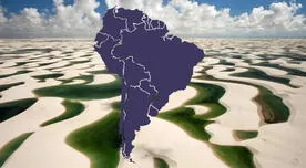 Este DESIERTO de Sudamérica es el ÚNICO del mundo donde podrás BAÑARTE y está cerca a Perú