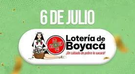 Resultados de la Lotería de Boyacá, 6 de julio: verifica el número ganador