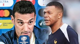 Lionel Scaloni DESAFÍA en vivo a Mbappé y pide a un país de Europa jugar la Copa América