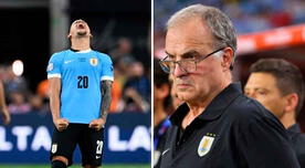 Uruguay recibe la PEOR noticia antes del partido con Colombia que preocupa a Marcelo Bielsa