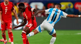 Argentina vs. Canadá: marcador del partido por las semifinales de la Copa América 2024