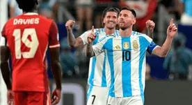 Argentina vs. Canadá: resultado del partido por las semifinales de la Copa América 2024